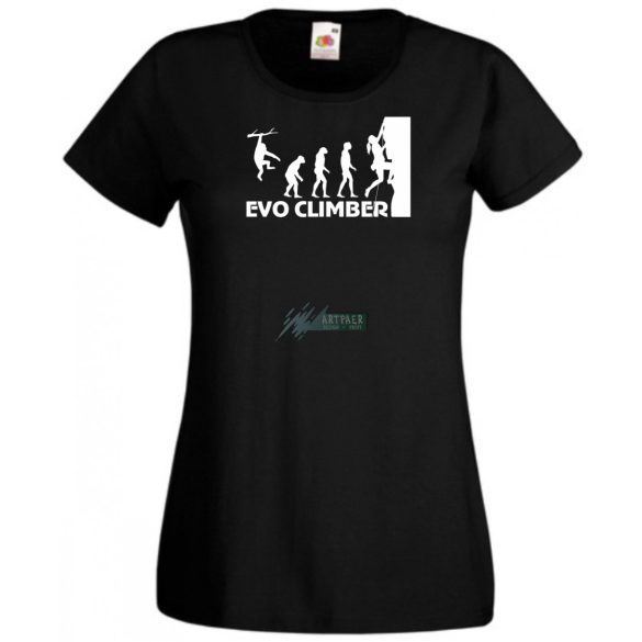 Evolution hegymászó női rövid ujjú póló