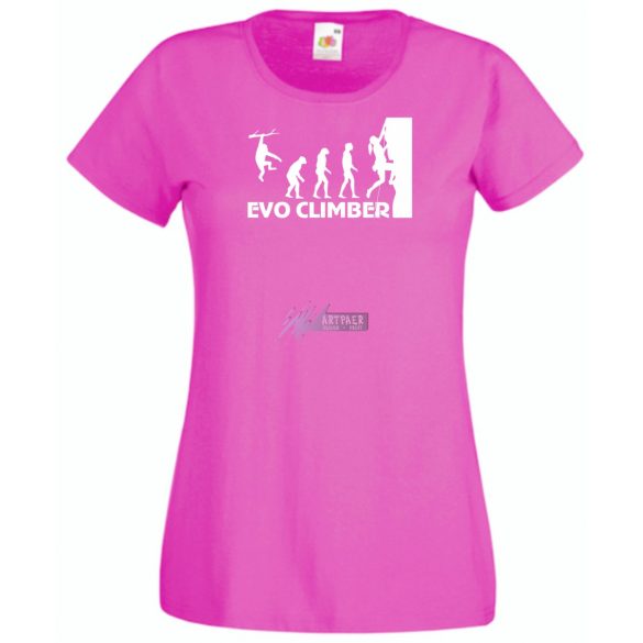 Evolution hegymászó női rövid ujjú póló
