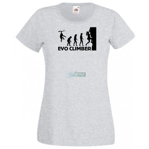 Evolution hegymászó női rövid ujjú póló