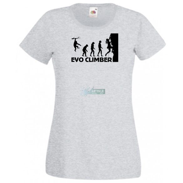 Evolution hegymászó női rövid ujjú póló