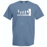 Evolution hegymászó férfi rövid ujjú póló