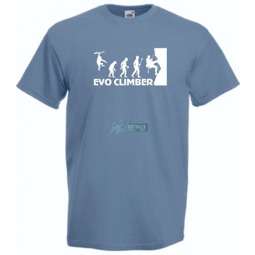 Evolution hegymászó férfi rövid ujjú póló