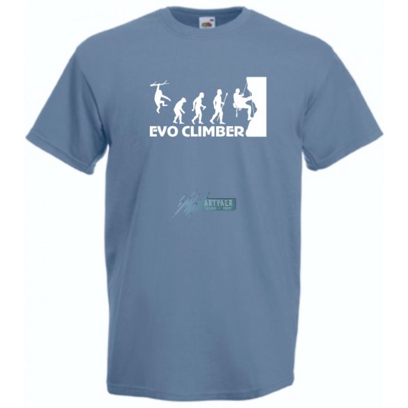 Evolution hegymászó férfi rövid ujjú póló