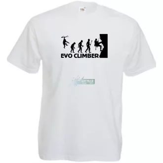Evolution hegymászó férfi rövid ujjú póló