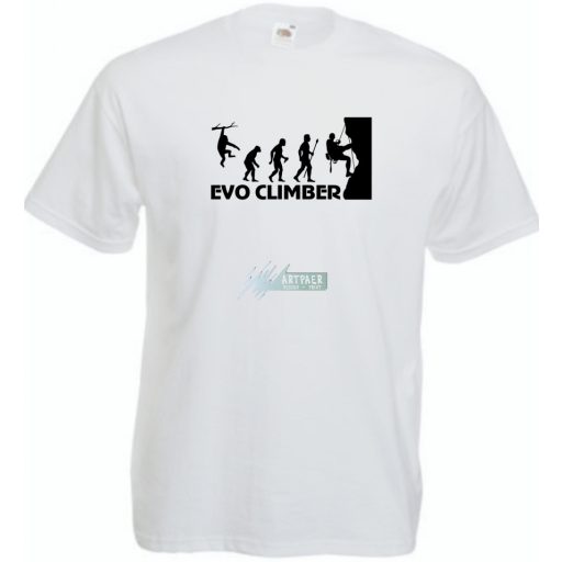 Evolution hegymászó férfi rövid ujjú póló