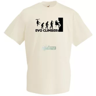 Evolution hegymászó férfi rövid ujjú póló