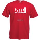 Evolution hegymászó férfi rövid ujjú póló