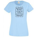 Limitált Kiadás - 40 éves - Tökéletes női rövid ujjú póló