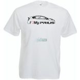 Auto fan I Love My Toyota Prius férfi rövid ujjú póló