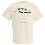 Auto fan I Love My Toyota Prius férfi rövid ujjú póló