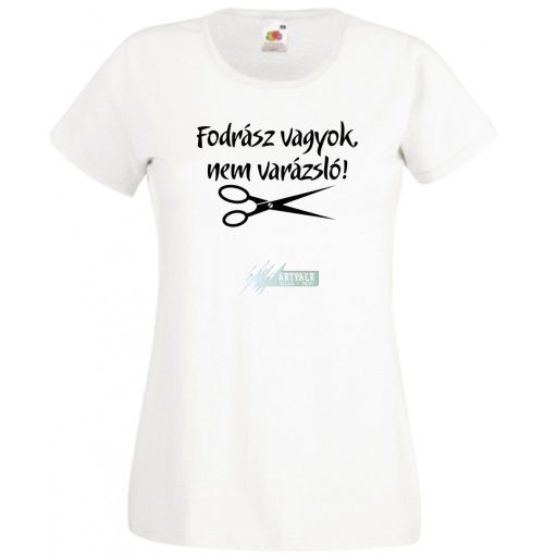 Fodrász vagyok női rövid ujjú póló