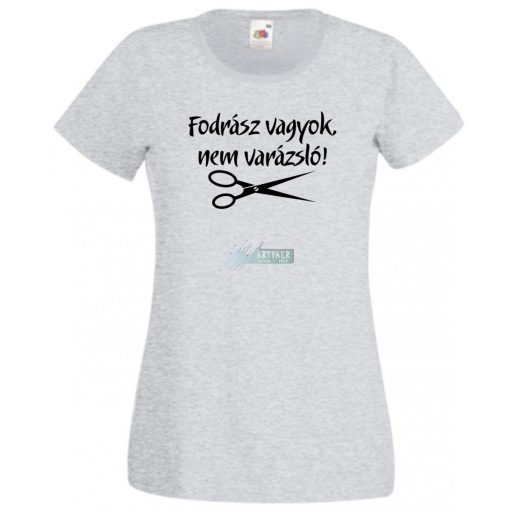 Fodrász vagyok női rövid ujjú póló