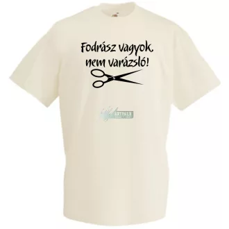 Fodrász vagyok férfi rövid ujjú póló