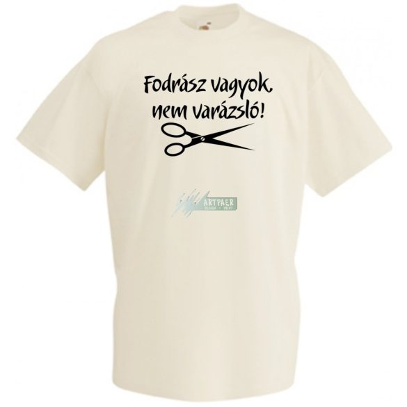 Fodrász vagyok férfi rövid ujjú póló