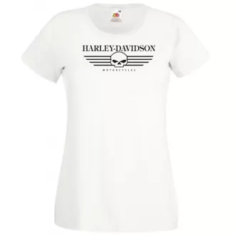 Motor Fan Harley női rövid ujjú póló