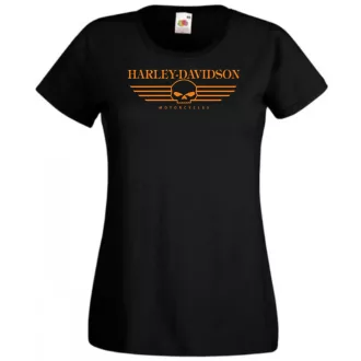 Motor Fan Harley női rövid ujjú póló