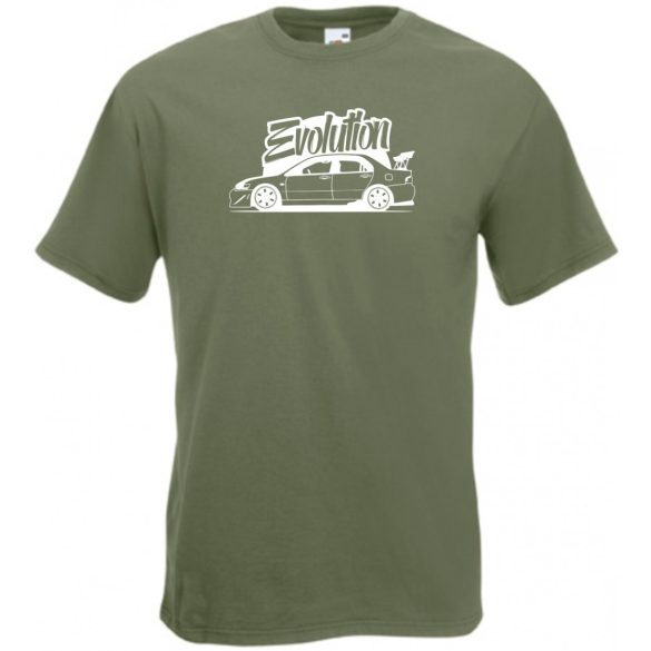 Auto fan Lancer EVO minima férfi rövid ujjú póló