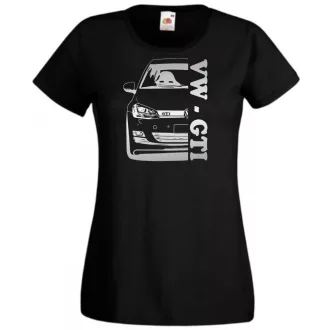 Auto Fan Golf GTI női rövid ujjú póló