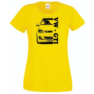 Auto Fan Golf GTI női rövid ujjú póló