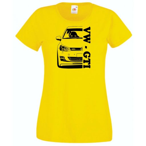 Auto Fan Golf GTI női rövid ujjú póló