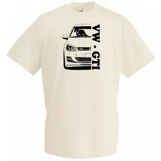 Auto Fan Golf GTI minima férfi rövid ujjú póló