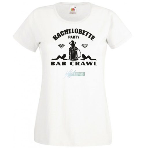 Lánybúcsú női rövid ujjú póló