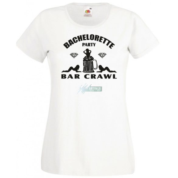 Lánybúcsú női rövid ujjú póló