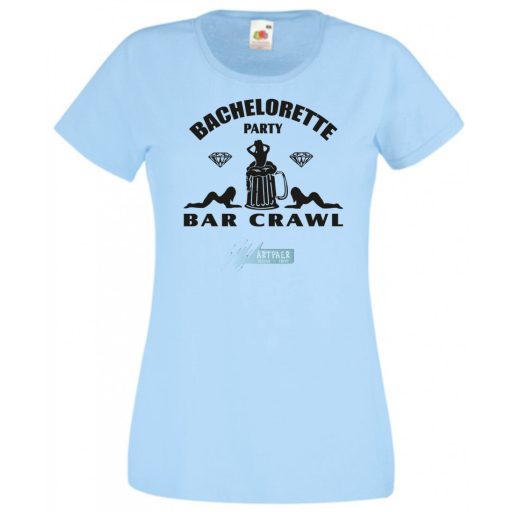 Lánybúcsú női rövid ujjú póló