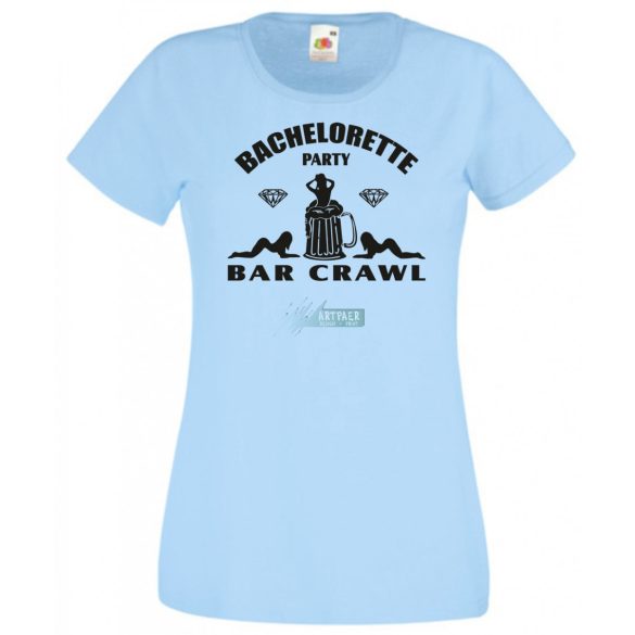 Lánybúcsú női rövid ujjú póló