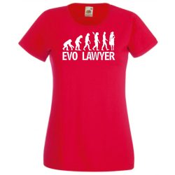 Evolution Ügyvéd női rövid ujjú póló
