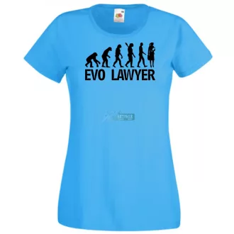 Evolution Ügyvéd női rövid ujjú póló