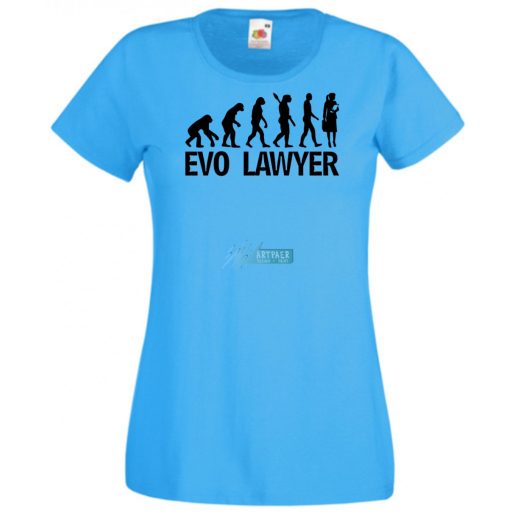 Evolution Ügyvéd női rövid ujjú póló
