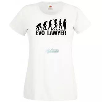 Evolution Ügyvéd női rövid ujjú póló