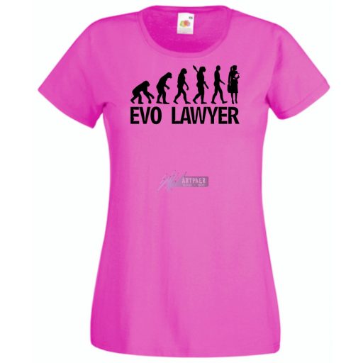 Evolution Ügyvéd női rövid ujjú póló