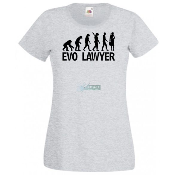 Evolution Ügyvéd női rövid ujjú póló