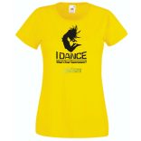 I Dance, What's Your Superpower? női rövid ujjú póló