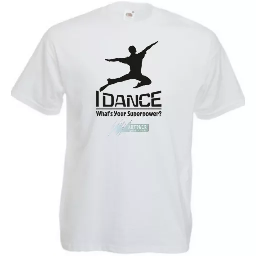 I Dance, What's Your Superpower? férfi rövid ujjú póló