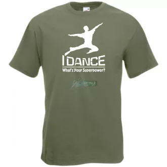   I Dance, What's Your Superpower? férfi rövid ujjú póló
