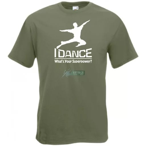 I Dance, What's Your Superpower? férfi rövid ujjú póló
