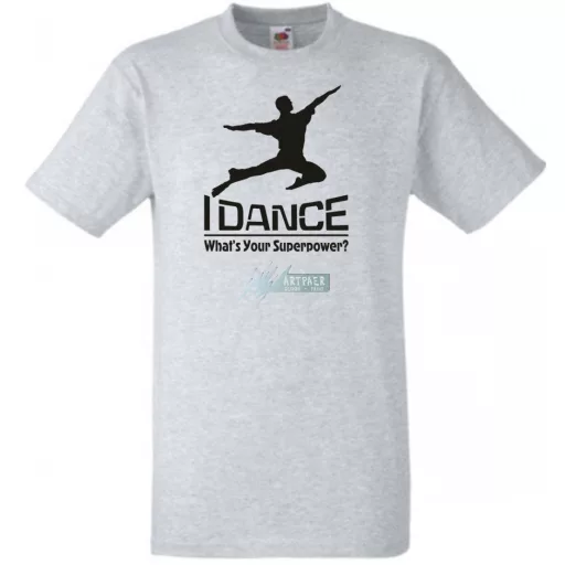 I Dance, What's Your Superpower? férfi rövid ujjú póló