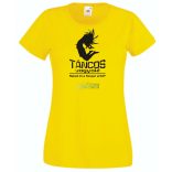 Táncos vagyok! Neked mi a szuper erőd? női rövid ujjú póló