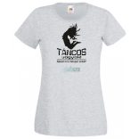 Táncos vagyok! Neked mi a szuper erőd? női rövid ujjú póló