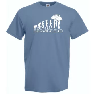 Auto szerelő EVO VW Bogár férfi rövid ujjú póló