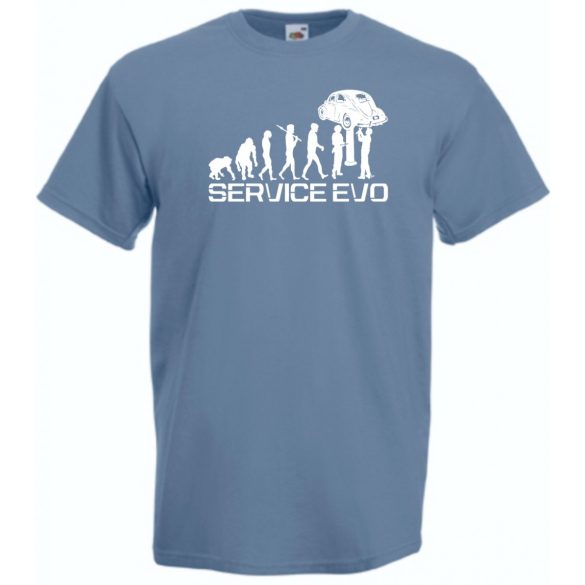 Auto szerelő EVO VW Bogár férfi rövid ujjú póló