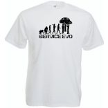 Auto szerelő EVO VW Bogár férfi rövid ujjú póló