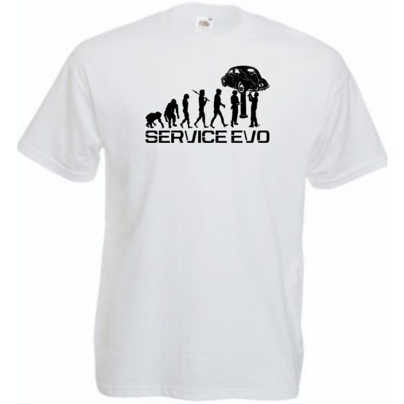 Auto szerelő EVO VW Bogár férfi rövid ujjú póló