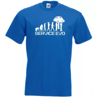 Auto szerelő EVO VW Bogár férfi rövid ujjú póló