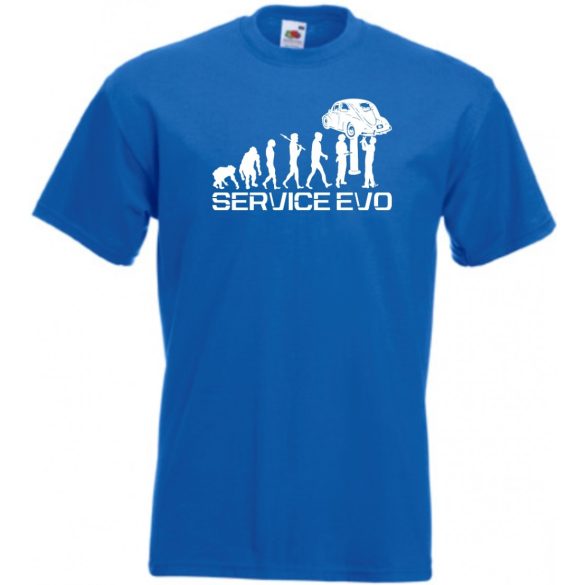 Auto szerelő EVO VW Bogár férfi rövid ujjú póló