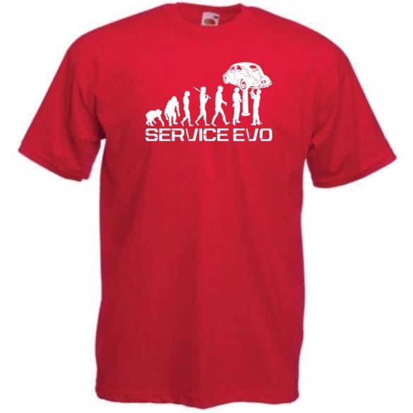 Auto szerelő EVO VW Bogár férfi rövid ujjú póló