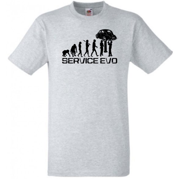 Auto szerelő EVO VW Bogár férfi rövid ujjú póló